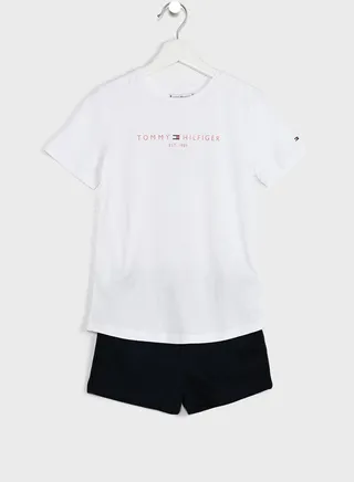 Youth Logo T-Shirt & Shorts Set 