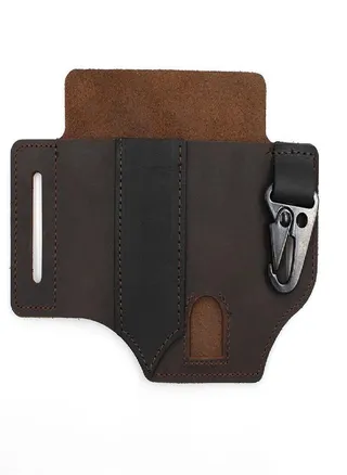 Suitable For  Mobile Phone Bag Leather Case Outdoor Tool Belt Bag For Men 