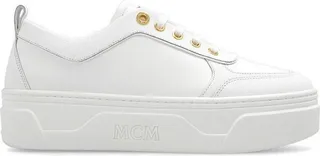 MCM Skyward Platform Lace-Up Sneakers