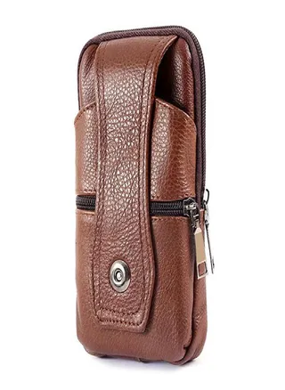 Casual Men's Multifunctional Waist Bag Belt Waist Bag Messenger Bag Multi-layer Mobile Phone Bag 