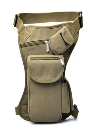 Multifunction Outdoor Popular Canvas Sport Waist Bag 