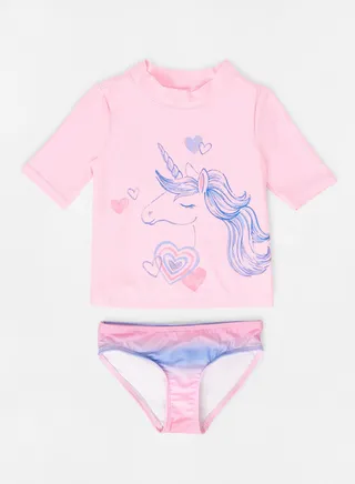 Girls Unicorn Swim Set (Pack of 2) 