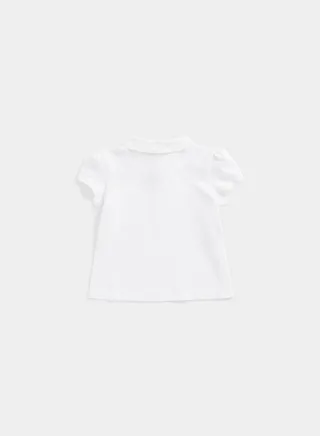 White Polo Shirt 