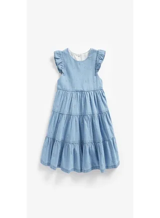 Chambray Star Dress 