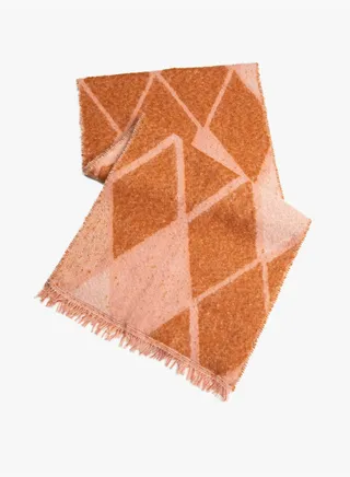 Multicolor Scarf Tasseled