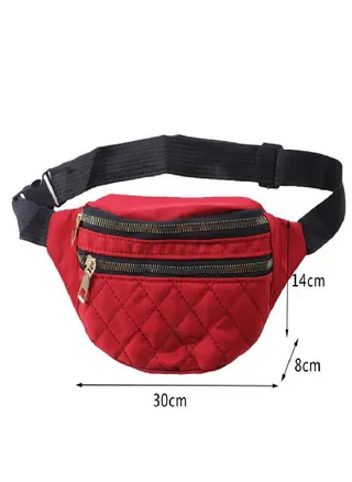 Waist Bag Outdoor Waterproof Messenger Bag Multifunctional Ladies Chest Bag Sports Waist Bag Mobile Phone Bag 