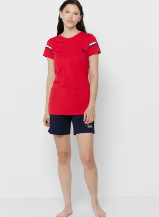 Logo T-Shirt & Shorts Set