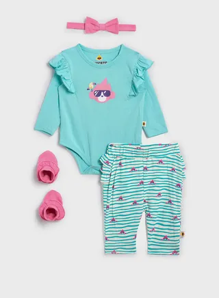 Infant 4 Piece Gift Set 