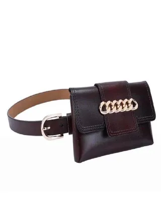 Belts for Women with the Bags The Unique Bag Belt Genuine Leather Fashion Ins Women Belts High Quality Strap LB2148 