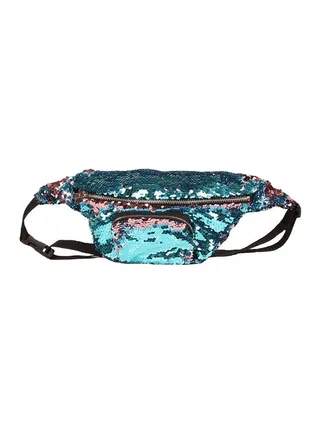 Retro Style Waistpack Blue 