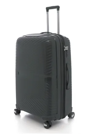 CROSSLAND Unbreakable Trolley Luggage Suitcases TSA Lock and Double Expandable Zipper Provide 25% Extra Space - Size 24Inch 65 cm 