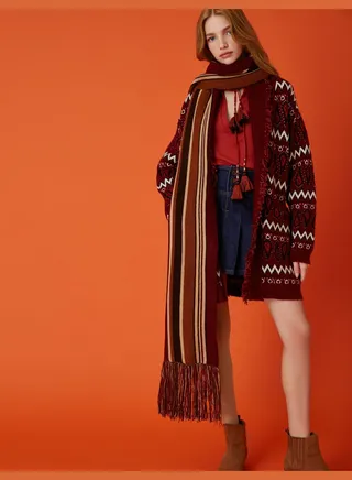 Soft Touch Tasseled Maxi Scarf