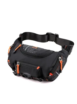 SYOSI Sling Bag Shoulder Bag Chest Bag Pack, Multi Pockets Waist Pack Bag Multifunctional Messenger Bag Waterproof Crossbody Bag Rucksack Sports Daypack for Outdoors Sports Cycling and Daily 