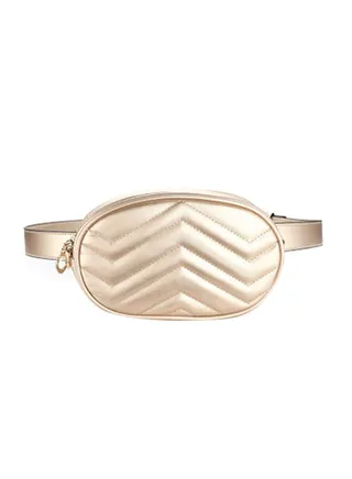 Retro Style Waistpack Gold 