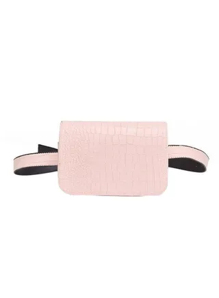 Retro Style Waistpack Pink 