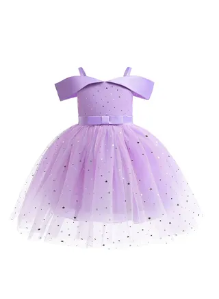 New Mid Size Children's Long Sleeved Dress 