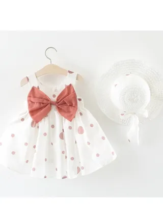 New Princess Podot Big Flower Children's Sling Dress Hat 
