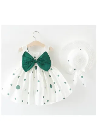 New Princess Podot Big Flower Children's Sling Dress Hat 