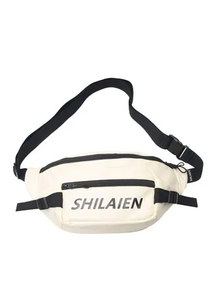 men's canvas single shoulder small backpack 