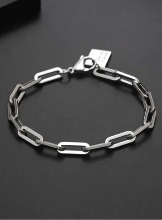 Men’s Elegant Bracelet Made Of Stainless Steel 
