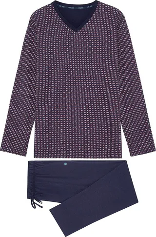 Figari Long-Sleeve Pajama Shirt & Pants Set