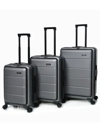Travel bags from Morano, consisting of Three pieces, color (Grey) 
