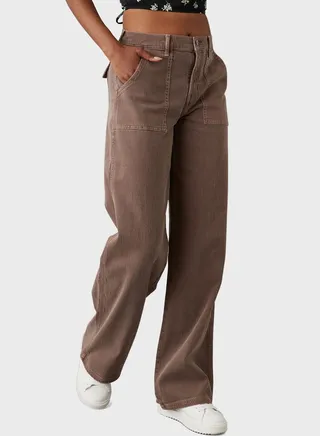 High Waist Wide Leg Pants