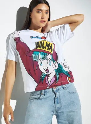 Crew Neck Printed T-Shirt 