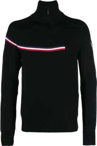 Major short zip-up sweater
