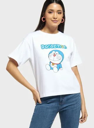 Doraemon Printed T-Shirt 