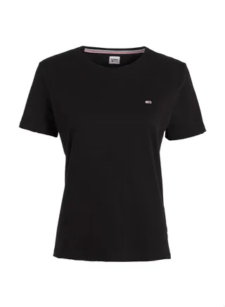 Women's Regular Fit Jersey T-Shirt, Black 