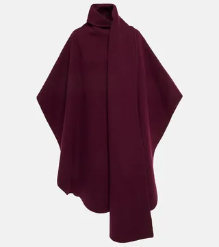 Alondra wool cape