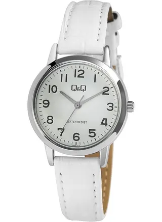 Leather Analog Wrist Watch Q925J314Y 