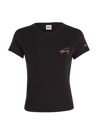 Women's Sigature T-Shirt, Black 