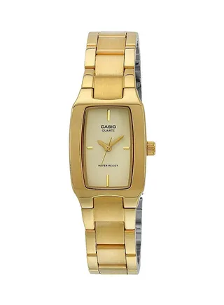 women Enticer Water Resistant Analog Watch LTP-1165N-9CRDF-R - 33 mm - Gold 