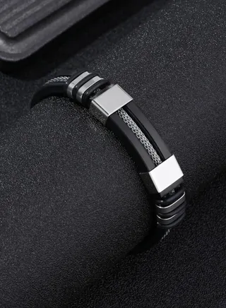 Men’s Bracelet Made Of High Quality Stainless Steel 