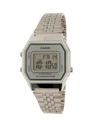 Women's Illuminator Digital Watch LA680WA-7DF - 29 mm - Silver 