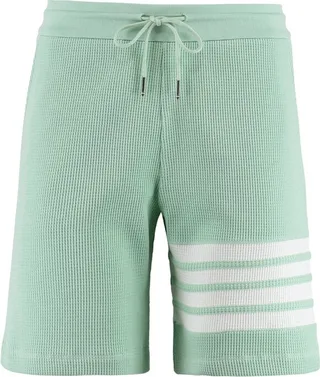 Thom Browne 4-Bar Striped Drawstring Shorts