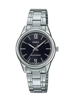 women Stainless Steel Analog Watch LTP-V005D-1B2UDF - 28 mm - Silver 