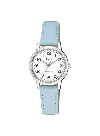 Leather Analog Wrist Watch Q925J364Y 