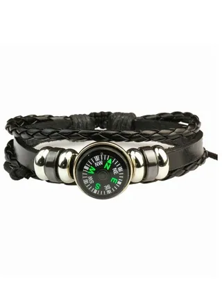 Casual Adjustable Compass Style Bracelet 