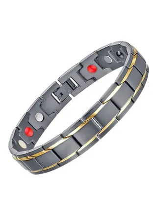 Magnetic Stainless Steel Link Bracelet 