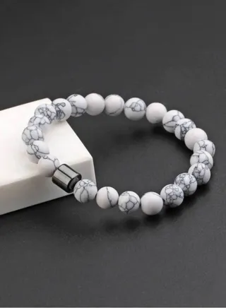 Bracelet For Men Made Of Stones 