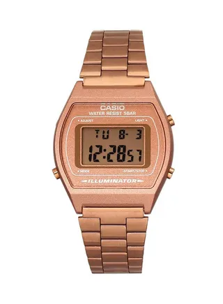Women's Vintage Digital Watch B640WC-5ADF - 39 mm - Rose Gold 