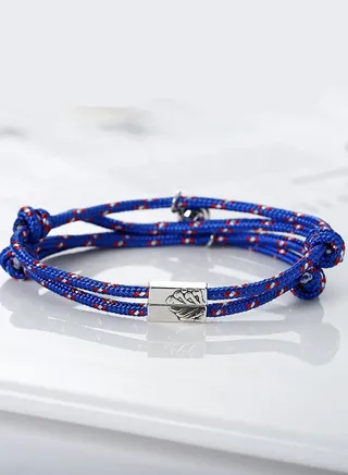 2-Piece Magnetic Heart Alloy Bracelet 
