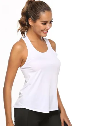 Women's Fitness Exercise Sleeveless Quick Drying Vest 