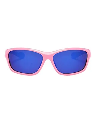 Kids' Stylish Rectangular UV Protected Sunglasses 