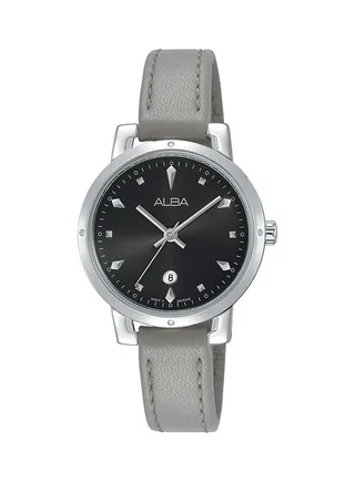 Women's Leather Analog Watch AH7P59X 