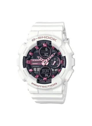 Resin Analog+Digital Watch GMA-S140M-7ADR 