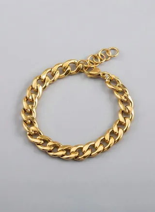 Stainless Steel Bracelet For Men Size 18+3 cm 